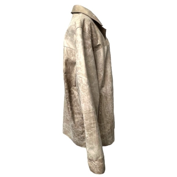 M.Julian Wilsons The Leather Expert Vintage Tan Jacket - Size Large - Picture 6 of 16